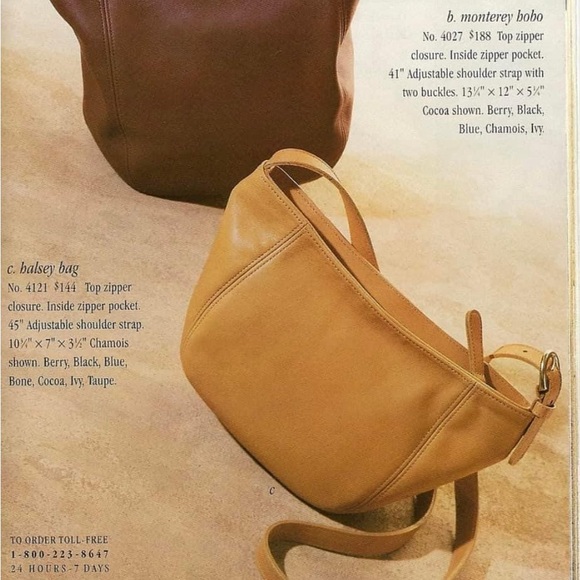 Coach Vintage Helsy Top zipper closure Bag # 4121 - Picture 11 of 11